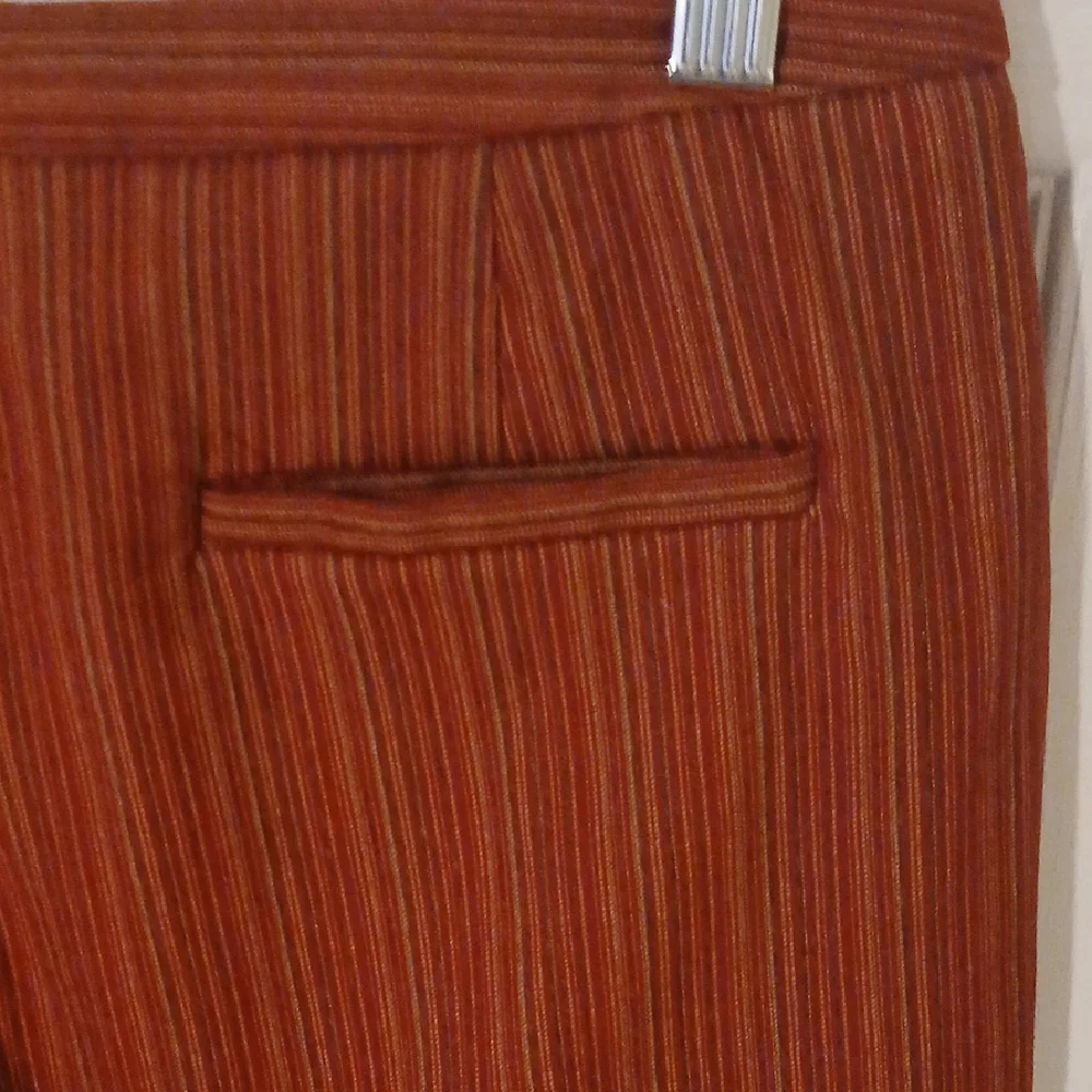 New York and Company Men's Brown Striped Pants